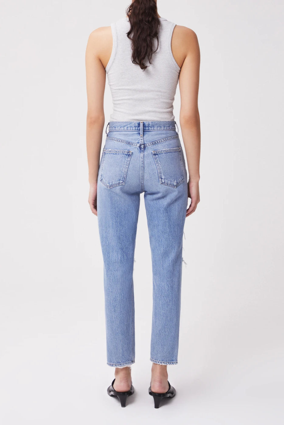 Tulle High Rise Relaxed Tapered Jean