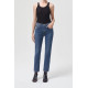 Sculpture Aura Mid Rise Straight Jean