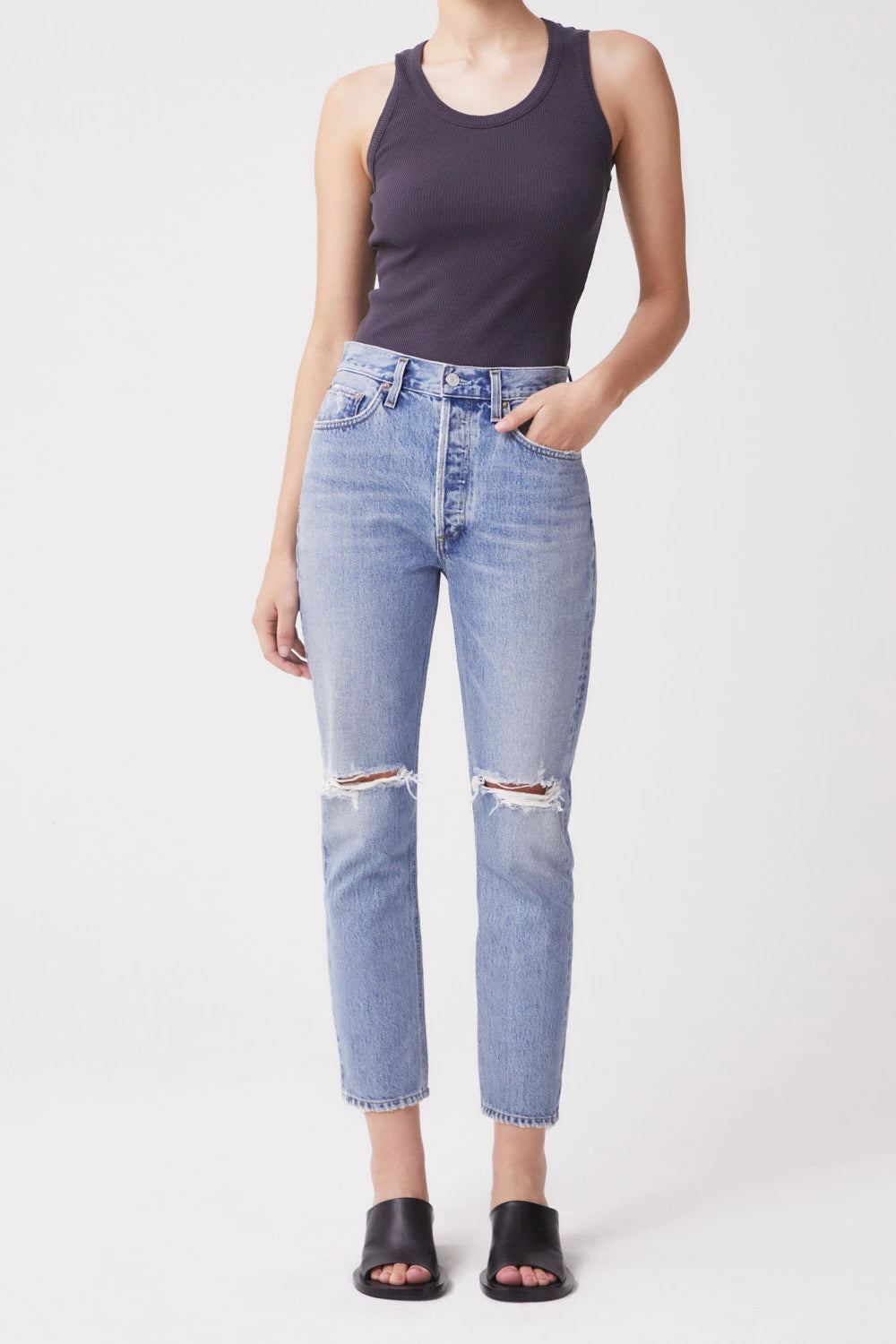 Espoir High Rise Crop