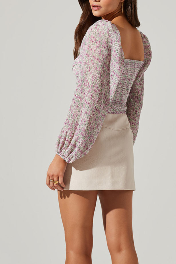 Beat Twilight Print Blouse