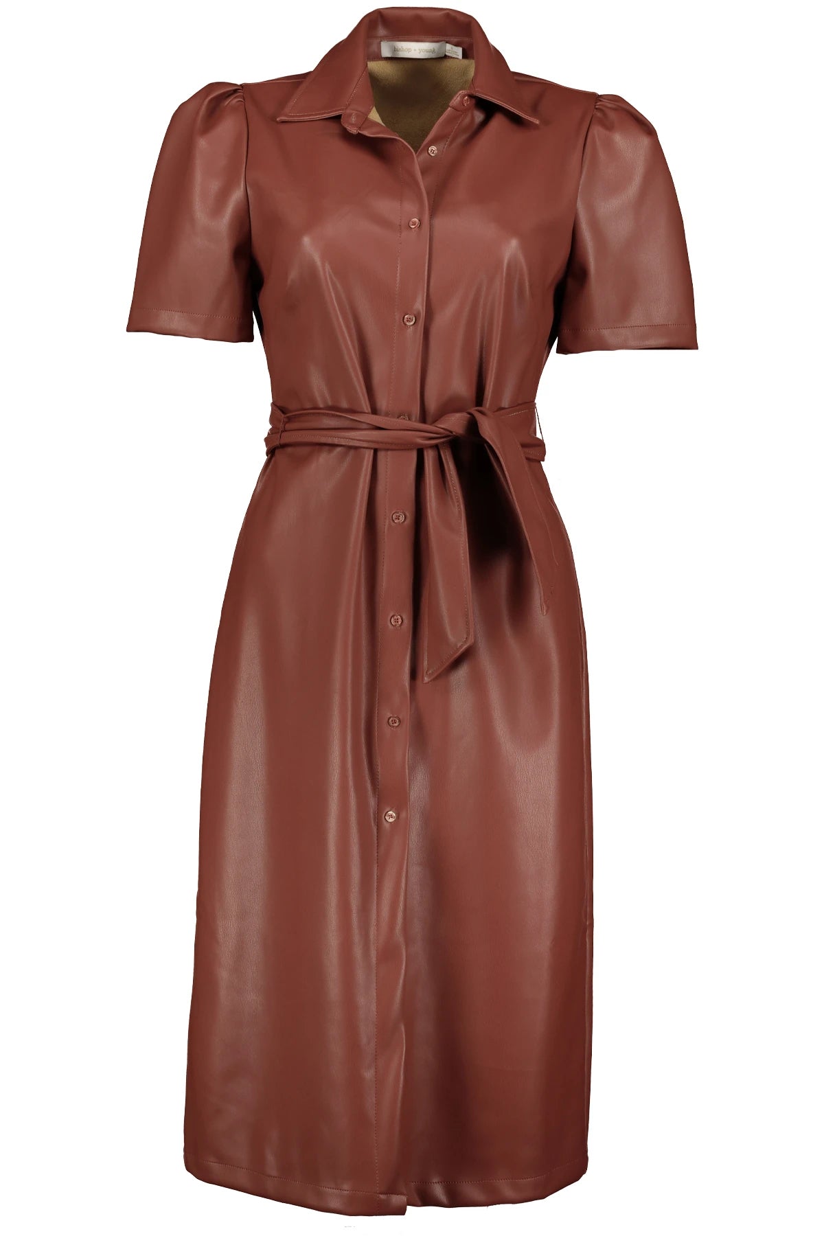 Obsidian Midi Vegan Dress