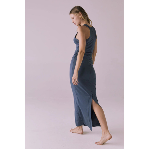 Aube Ruched Maxi Dress