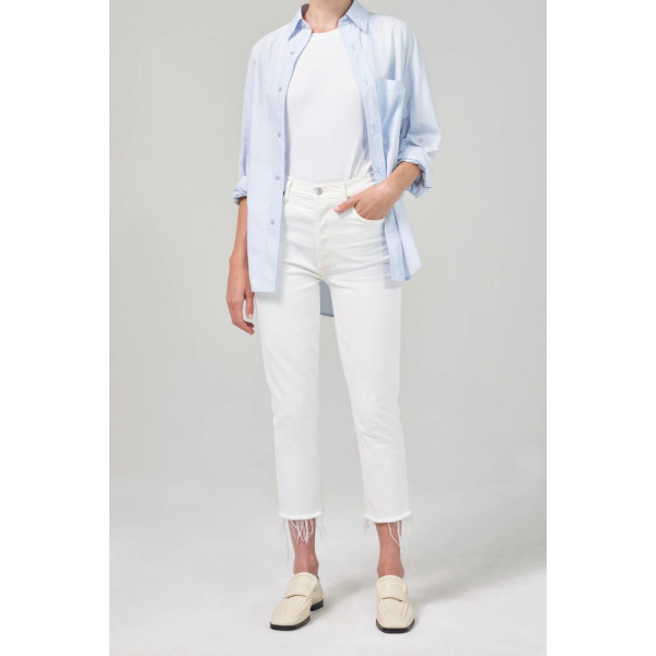 Fern High Rise Crop Straight