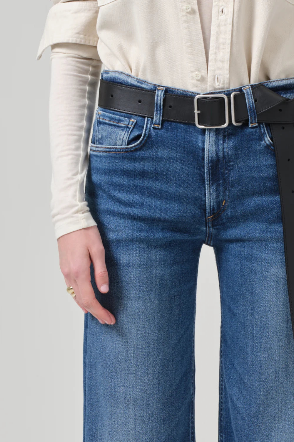 Atom Acqua Mid Rise Jean