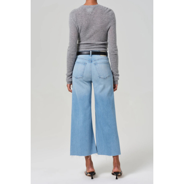 Folio Aura Wide Leg Crop Jean