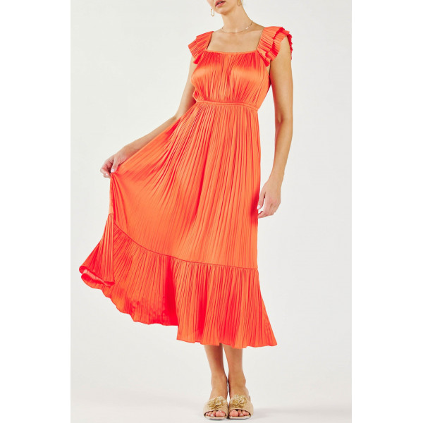 Symphony Sleeve Midi Dress