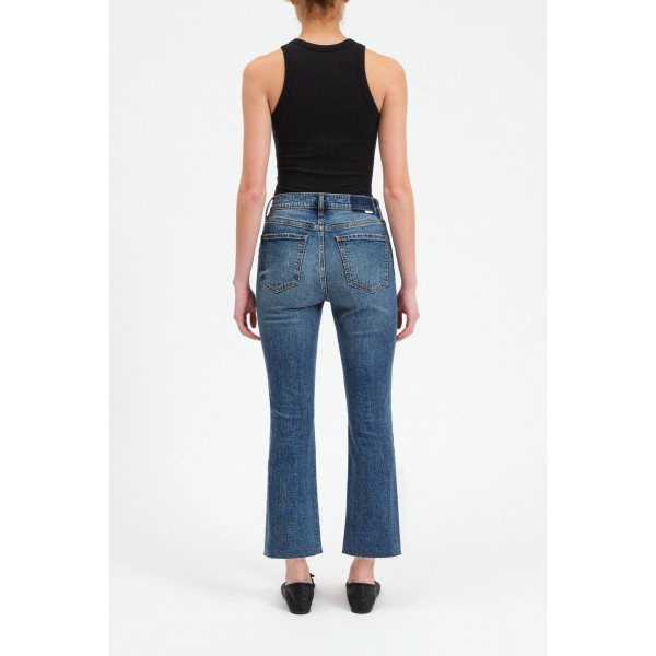 Paradise Girl Crop Flare in Socialite Vintage