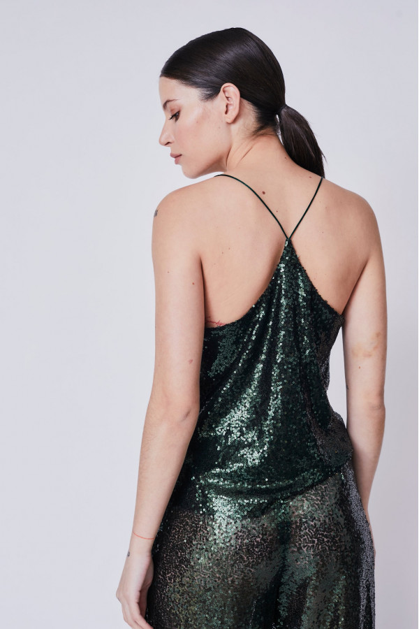Voile Dolce Sequin Cami