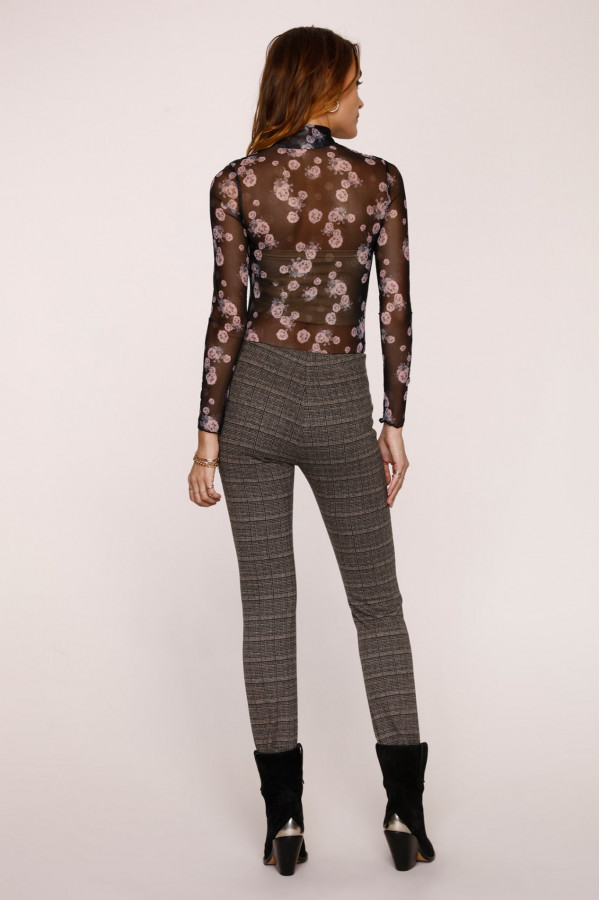 Triunfo Plaid Stirrup Pant