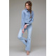 Acqua Soft Denim Crop Shirt