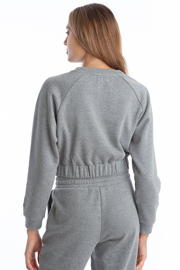 Rubino Spark Crop Sweatshirt