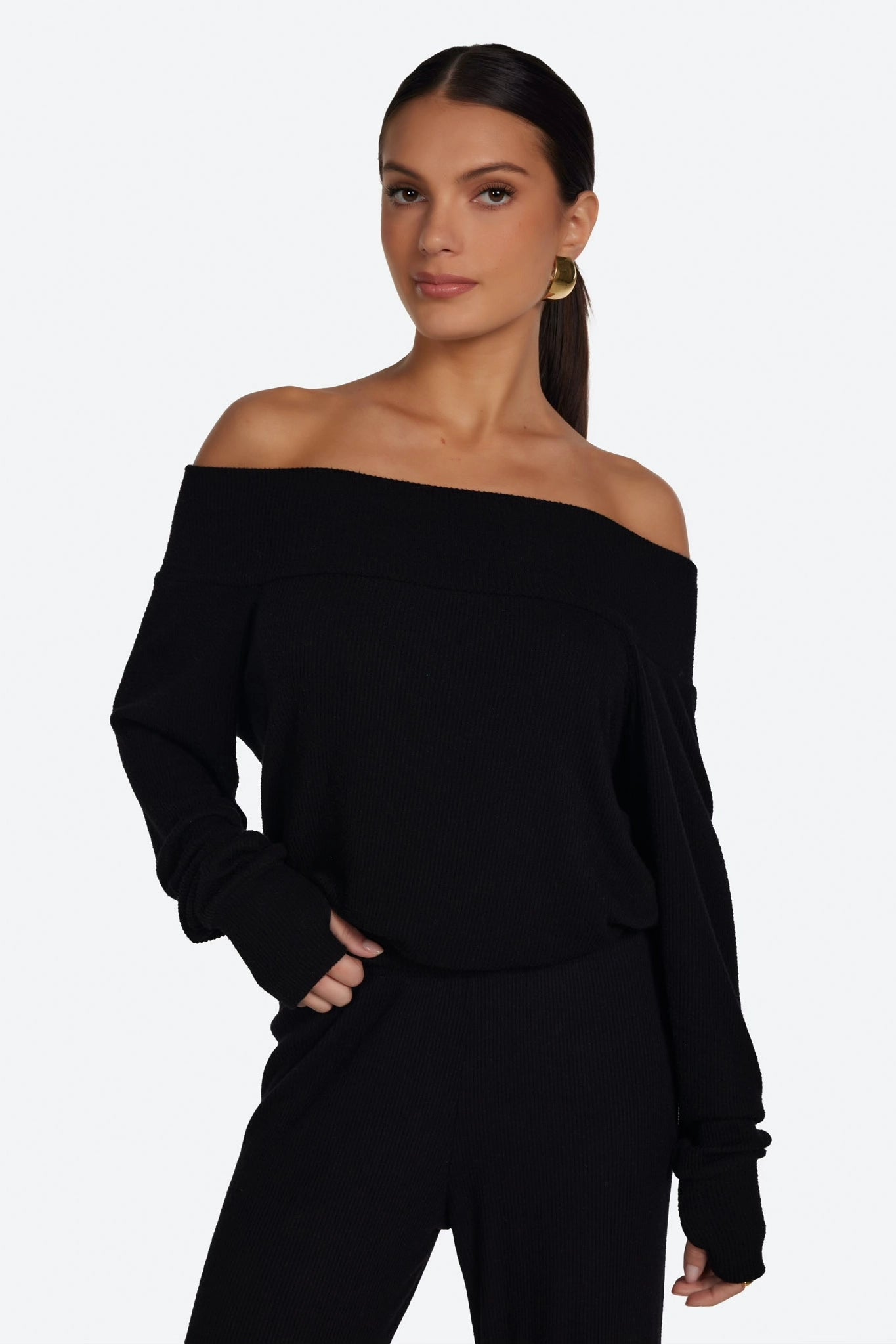 Valor Core Rib Wideleg Pant