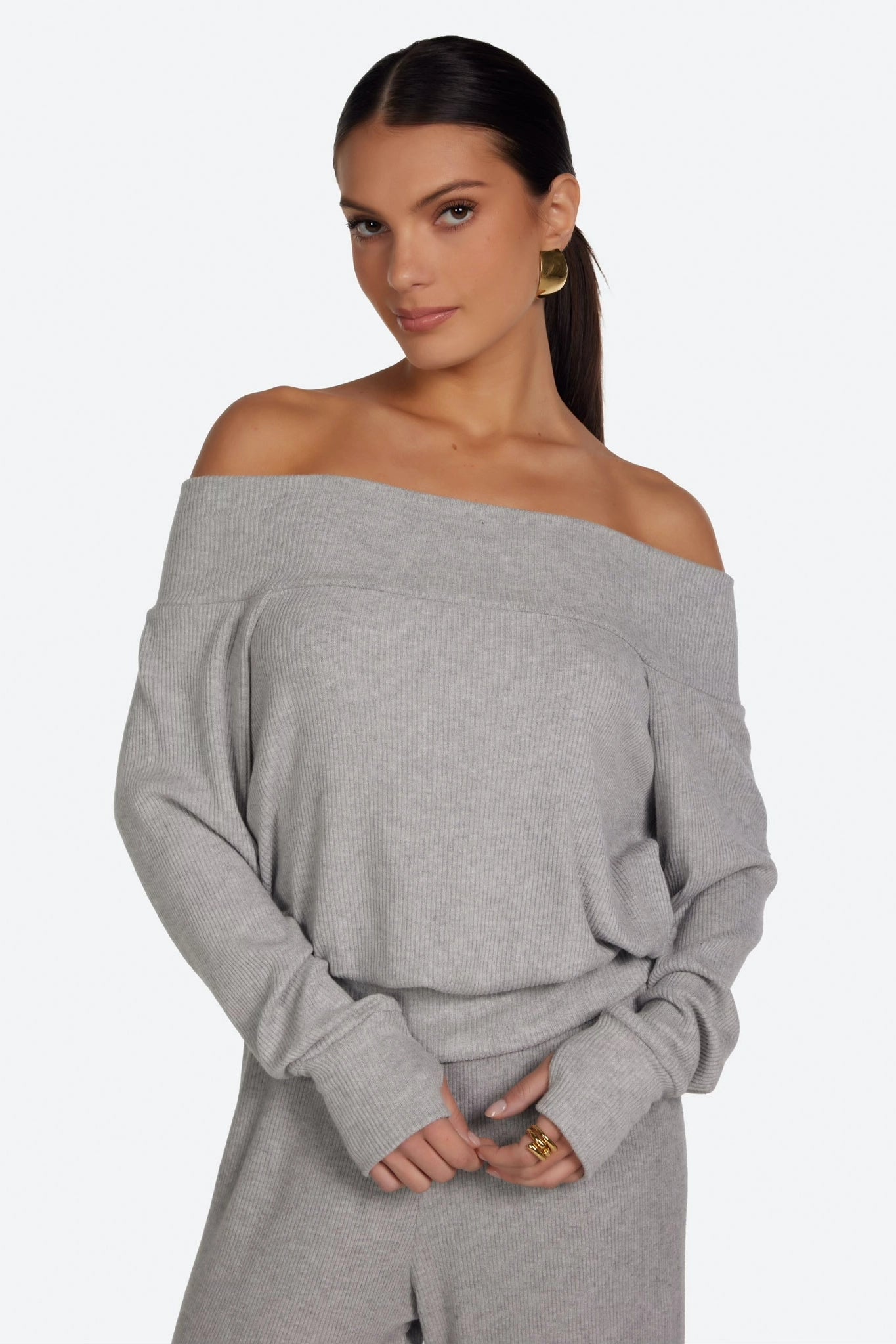 Chant Aura Ribbed Top