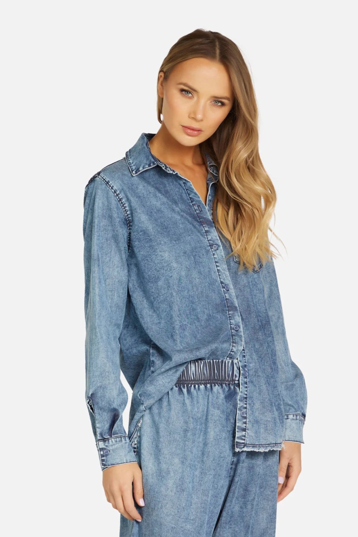 Segreto Oversized Boyfriend Shirt