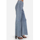 Zafiro Glow Rib Denim Flare Pant