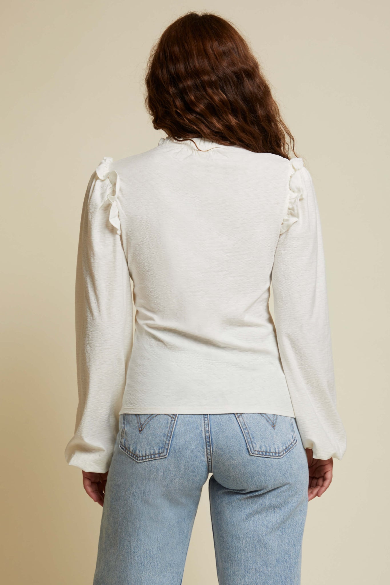 Ardore Glow Yoked Top