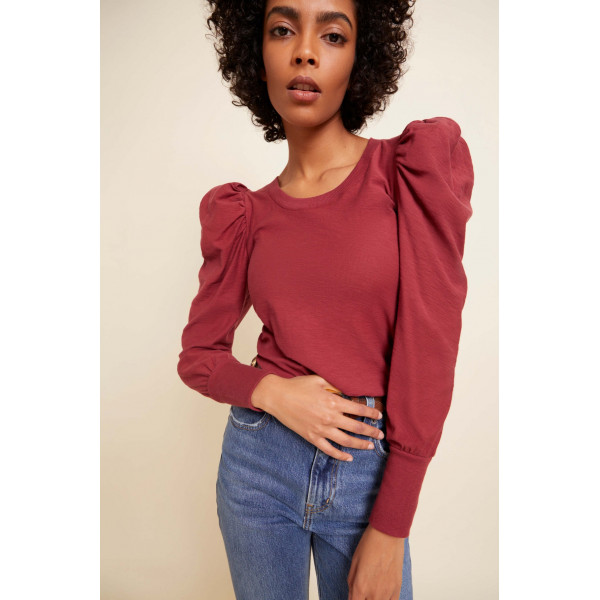 Soft Puff Sleeve Top