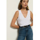 Douce Wave V neck Tank