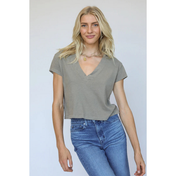 Belleza V Neck Tee