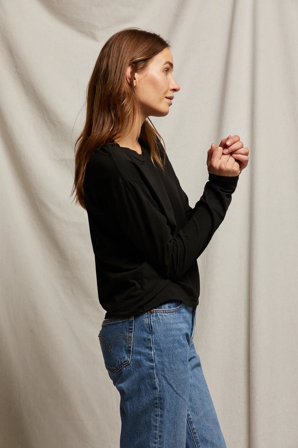 Grand Long Sleeve Crew Tee