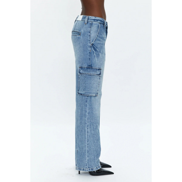 Wave Grâce Cargo Mid Rise Straight