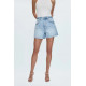Terciopelo A-Line Denim Short