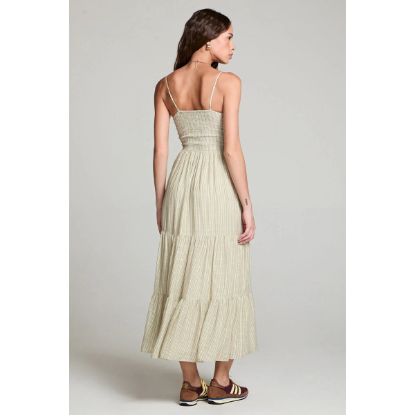 Énigme Midi Stripe Dress