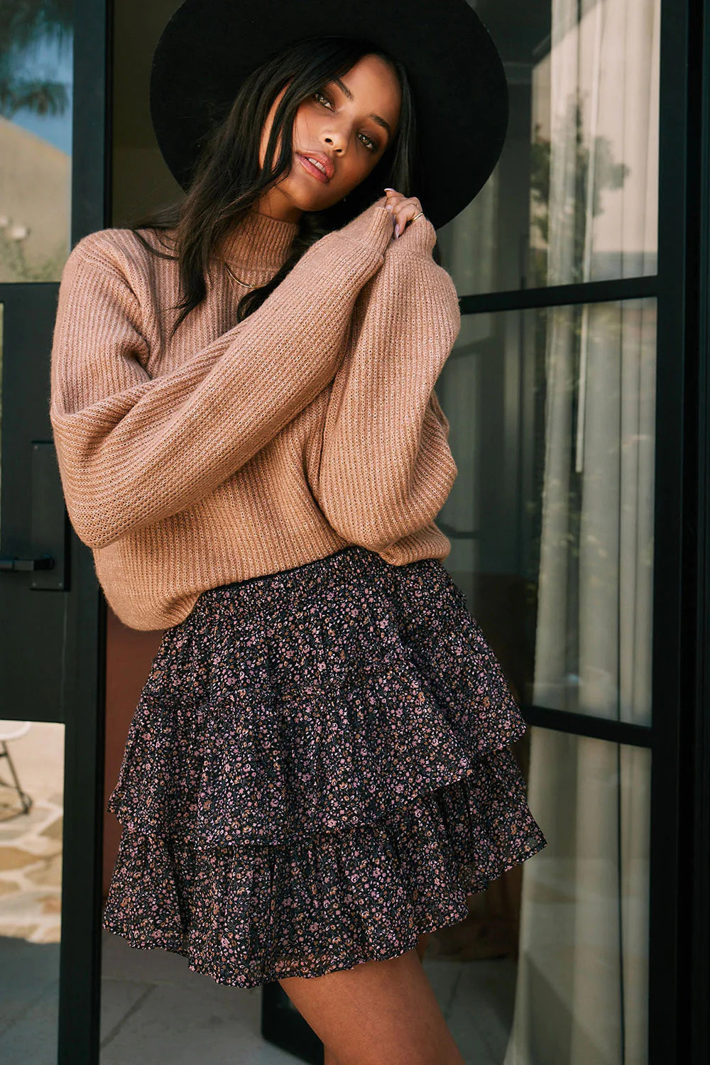 Typhoon Drift Print Skirt