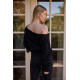 Arc Luxe Off The Shoulder Sweatshirt