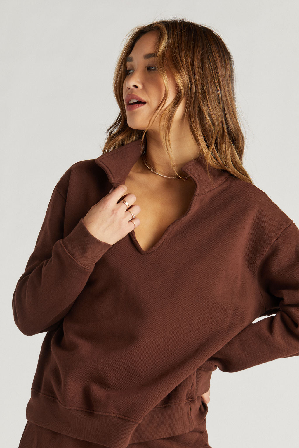 Minuit Polo Sweatshirt