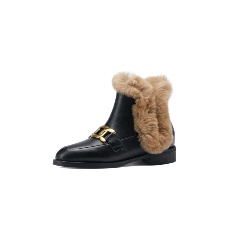 Cristallo Furry Shoes