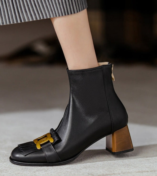 Serene Mood Leather Shoes