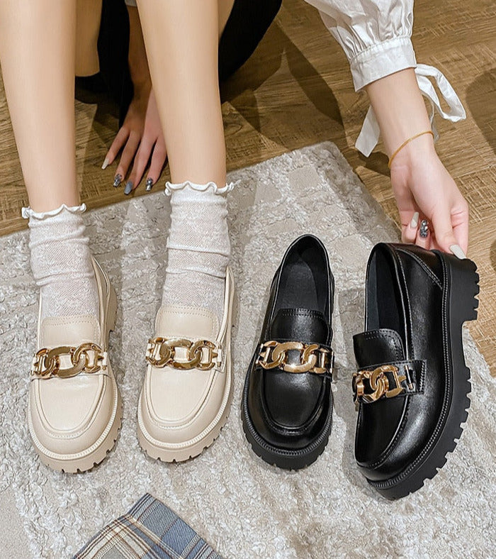 Flamme Platform Loafers