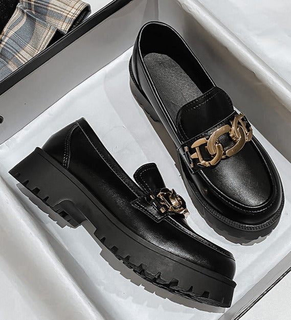 Flamme Platform Loafers